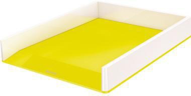 Leitz Briefkorb WOW 53611016 DIN A4 PS weiß/gelb