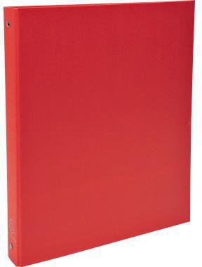 Exacompta Ringbuch 51375E DIN A4 PP 4Ringe 30mm rot