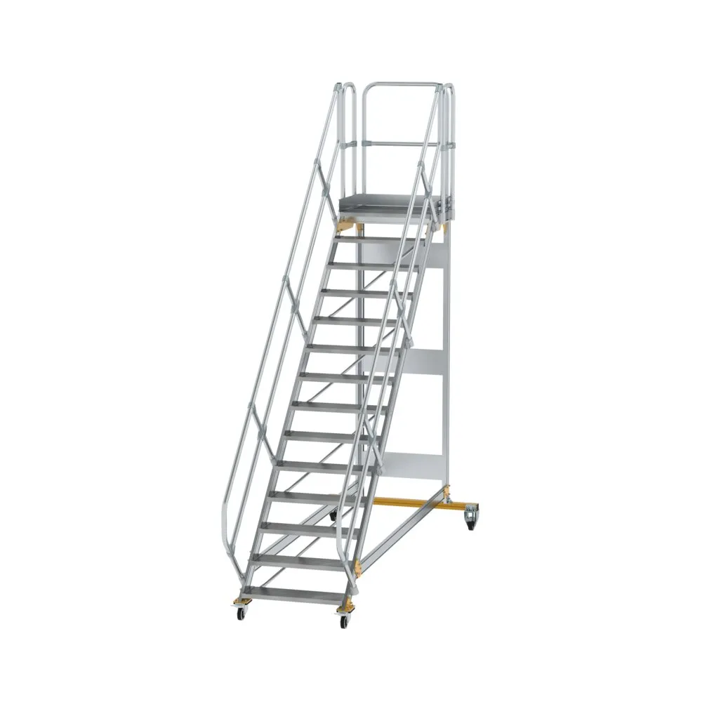MUNK Plattformtreppe Aluminium,Stahl verzinkt