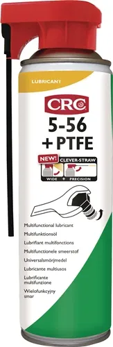 Multifunktionsöl 5-56+PTFE CLEVER STRAW 500 ml Spraydose Clever Straw CRC