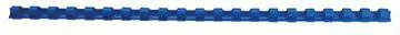 GBC Plastikbinderücken 4028238 DIN A4 14mm blau 100 St./Pack.