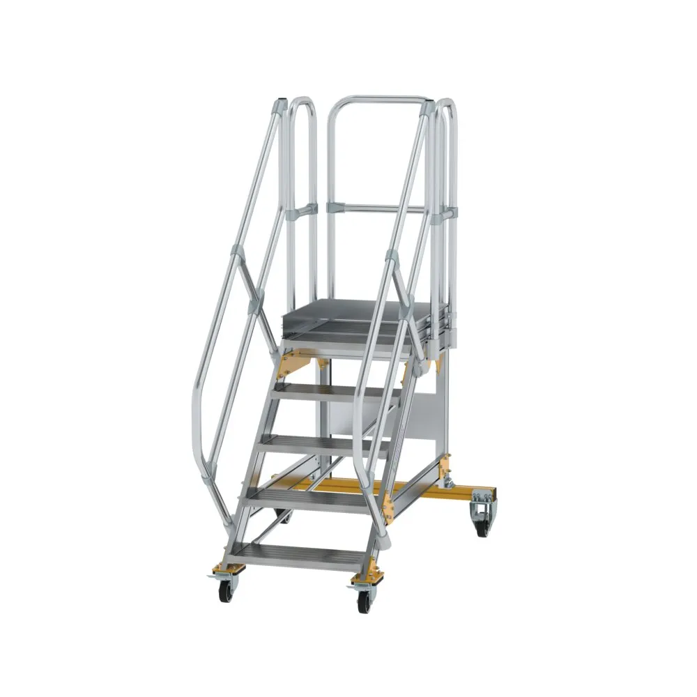 MUNK Plattformtreppe Aluminium,Stahl verzinkt