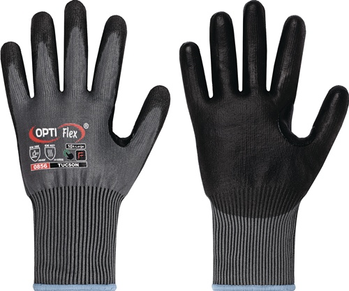 Schnittschutzhandschuhe TUCSON Gr.9 grau/schwarz EN388/EN420 PSA II OPTIFLEX