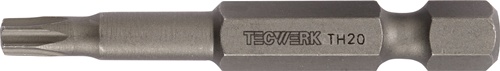 TECWERK Bit 1/4 Zoll T 20 L.50mm m.Bohr.