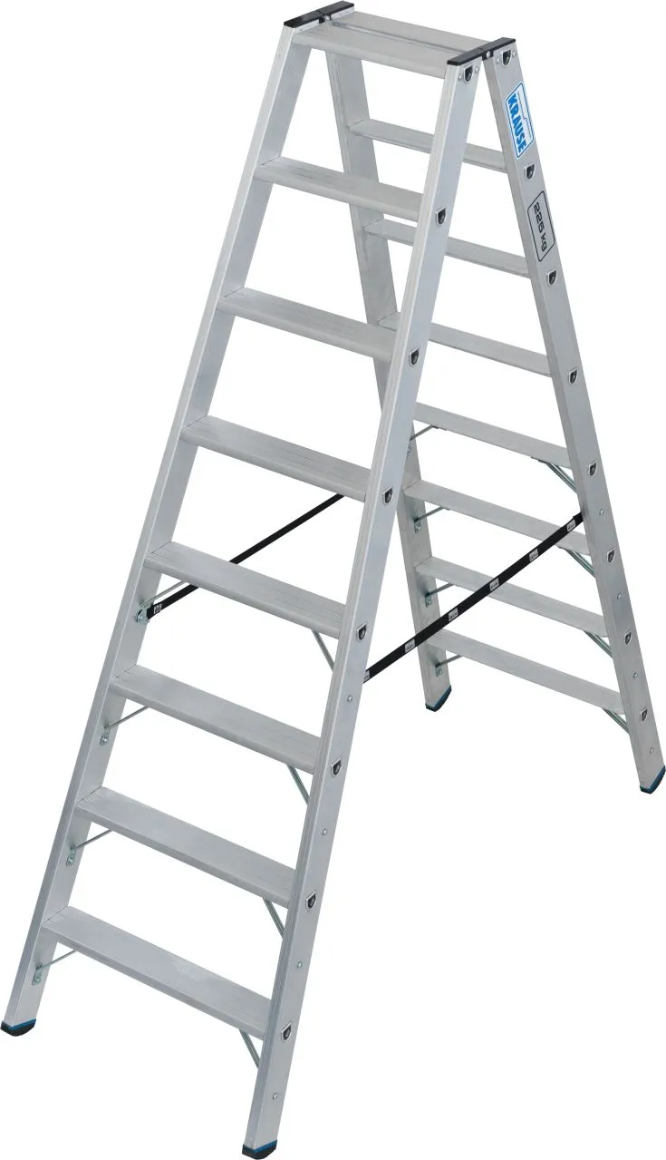 Krause STABILO Stufen-DoppelLeiter 2x8 Stufen
