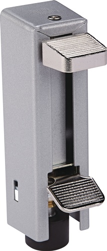 Türfeststeller Teleskop-Türfeststeller 350 Stahl silberfarbig