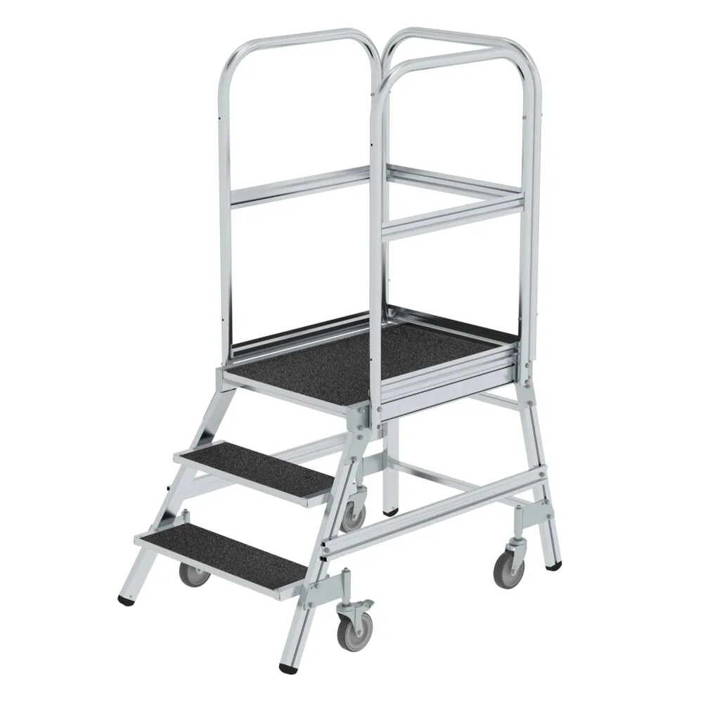 MUNK Podesttreppe m.Federrollen