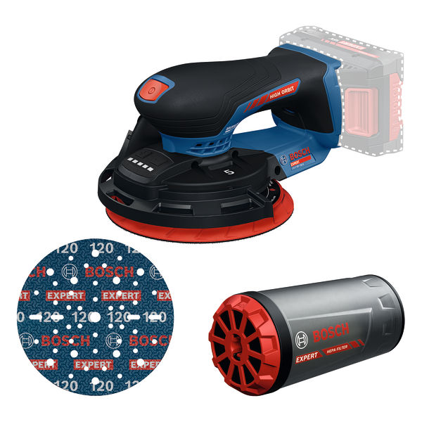Bosch EXPERT Akku-Exzenterschleifer EXEX18V-150-5