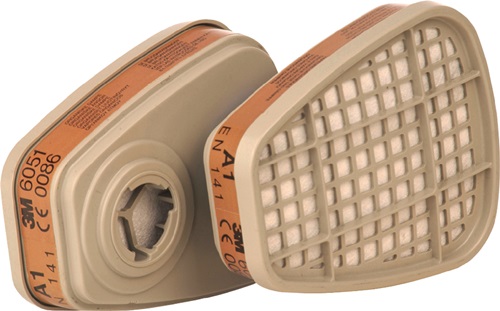 Gasfilter 6051 EN143:2000 A1 f.Ser.6000 3M