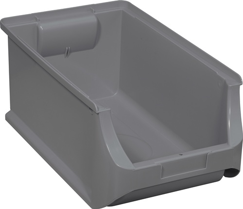 Sichtlagerkasten ProfiPlus L355xB205xH150mm PP grau stapelbar ALLIT