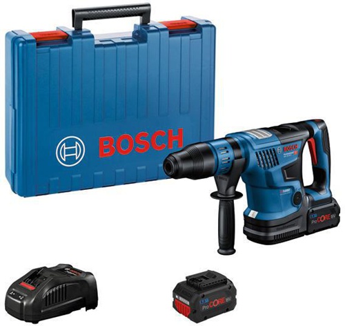 Bosch Akku-Bohrhammer BITURBO GBH 18V-36 C Sp.18V Kap.5,5Ah SDS-max m.2Akkus 