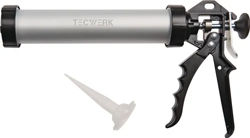 TECWERK Handfugenpistole Profi geschl.f.310ml Kartuschen/Beutel b.400ml