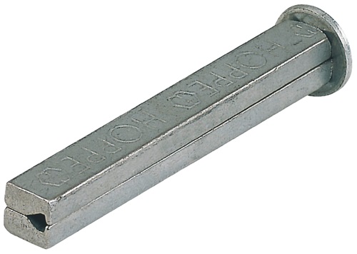 VK I-Profilstift 4-KT.10x80mm Fe verz.geteilt HOPPE