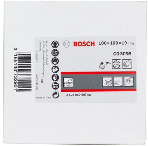 Bosch Vliesschleifwalze D.100mm Körnung grob Aufnahme 19mm