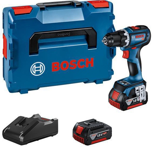 Bosch Akku-Bohrschrauber GSR 18V-90 C Drehmoment 36/64Nm m.2Akkus 5Ah i.L-BOXX