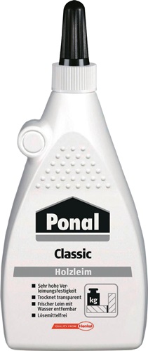 Holzleim Classic 225g EN 204: D1,D2 Flasche PONAL