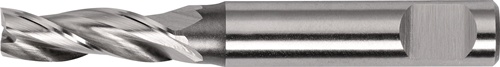 TECWERK Minibohrnutenfräser D.2mm HSS-Co8 Weldon Z.3 lang