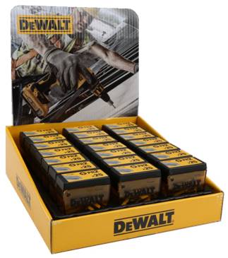 DEWALT DT71522-QZ Thekendisplay Schrauber-Bits 21xDT7909