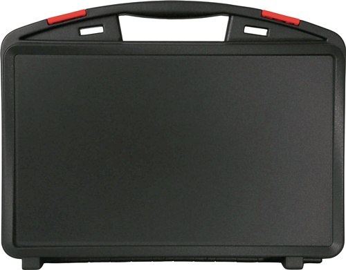 Kunststoffkoffer Organicline m. Schaumstoffeinlage schwarz