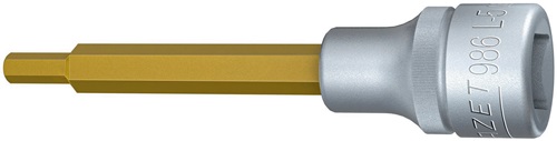 Steckschlüsseleinsatz 986L-5 1/2 Zoll Innen-6-kant SW 5mm L.100mm HAZET