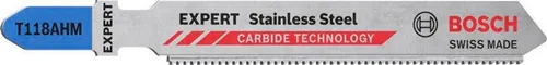 Bosch Stichsägeblatt EXPERT Stainless Steel L.83mm Carbide geschliffen Zahnt.1,1mm