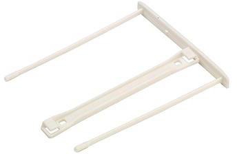 Bankers Box Abheftbügel ProClip 0089701 100mm weiß 100 St./Pack.