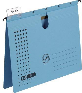 ELBA Hängehefter chic ULTIMATE 100552091 Karton blau