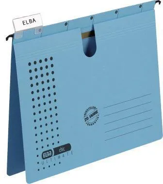 ELBA Hängehefter chic ULTIMATE 100552091 Karton blau
