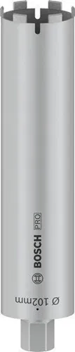 Bosch Diamanttrockenbohrkrone PRO D.102mm Arbeits-L.400mm 1.1/4Zoll UNC