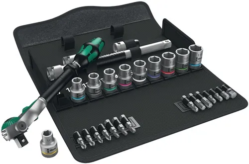 Steckschlüsselsatz Zyklop Speed 28-tlg.1/2 Zoll SW 10-19mm Z.72 6KT WERA
