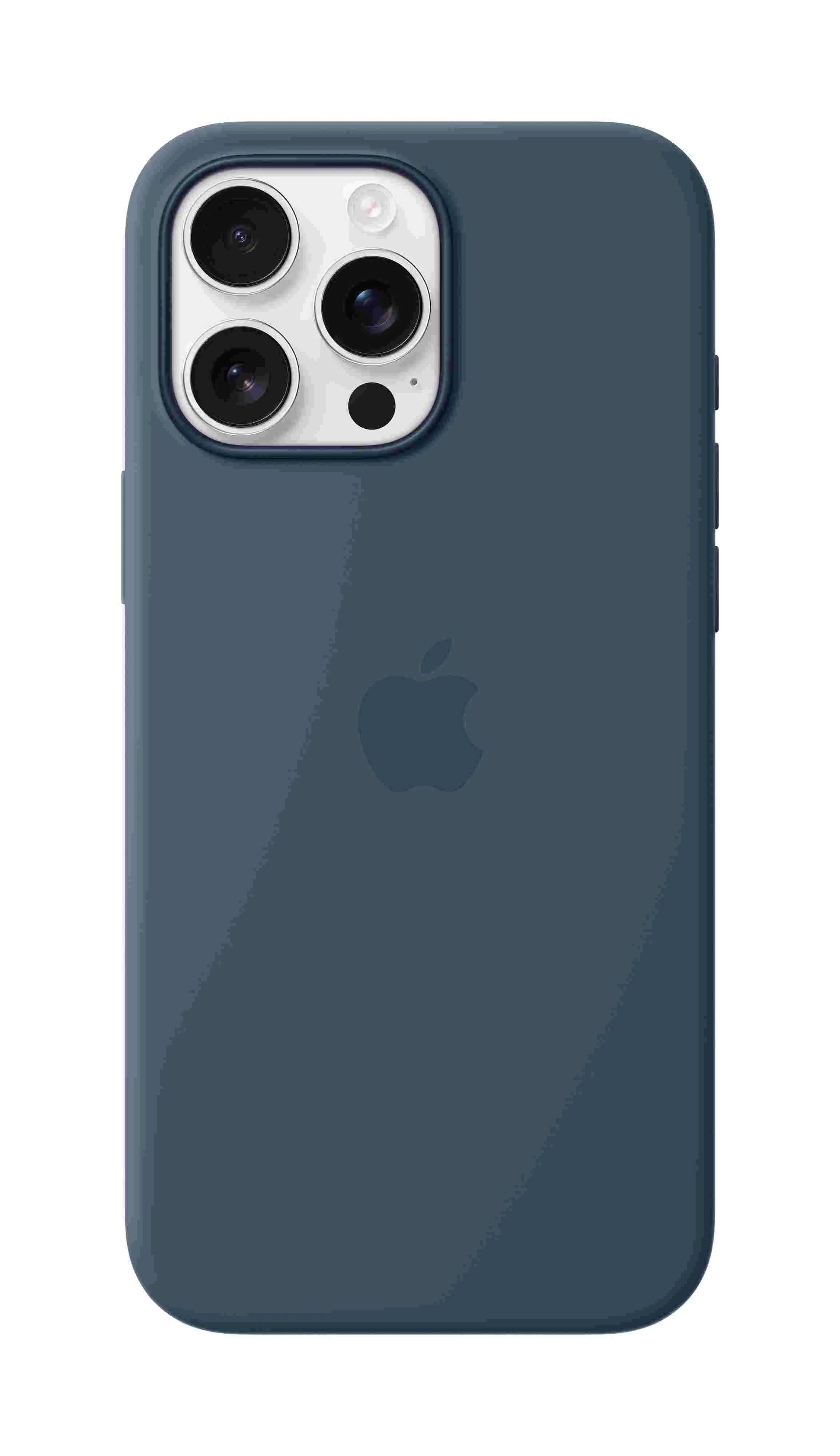 Apple iPhone 16 Pro Max Silikon Case mit MagSafe, Denim