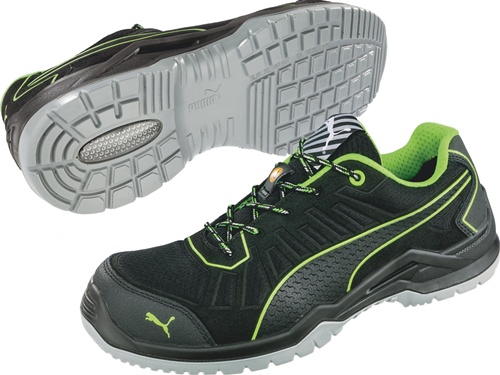 Sicherheitsschuh Fuse TC Green Low S1P SRC ESD EN ISO 20345 Mikrofaser/Mesh PUMA