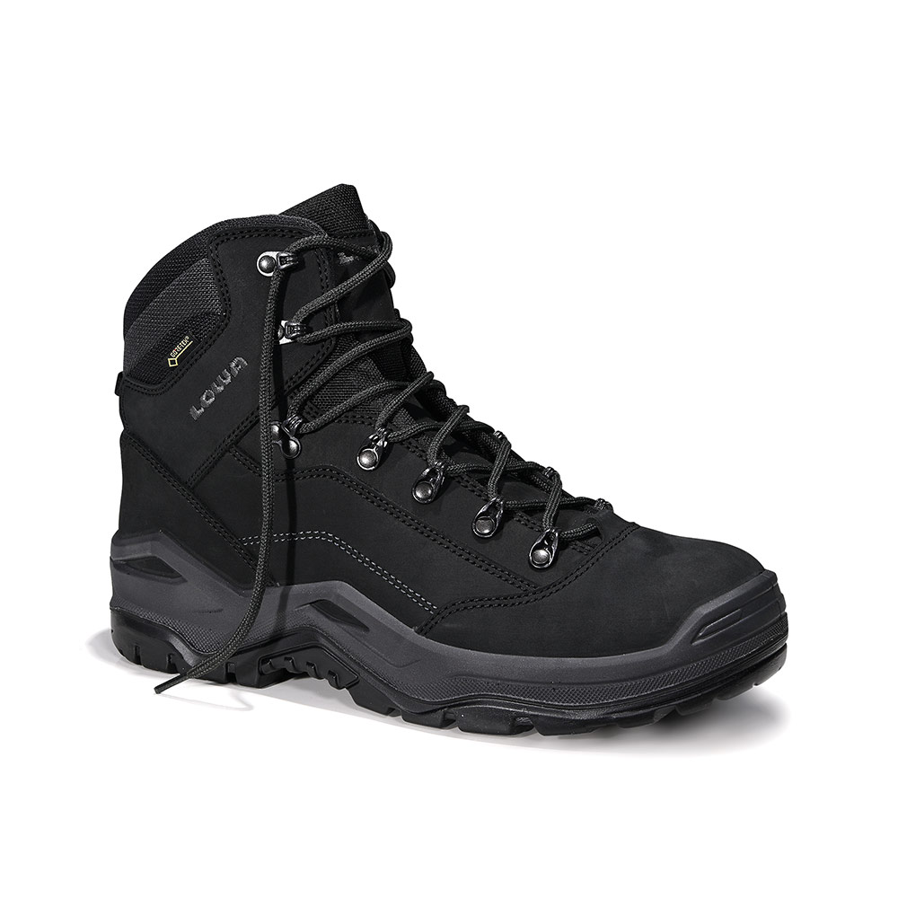 LOWA Sicherheitsstiefel RENEGADE WORK GTX BLACK MID S3 CI (5654)