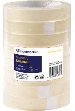 Soennecken Klebefilm 5848 19mmx66m transparent 8 St./Pack.