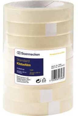 Soennecken Klebefilm 5848 19mmx66m transparent 8 St./Pack.