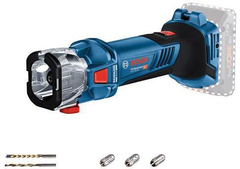 Bosch Akku-Rotationswerkzeug GCU 18V-30 Drehz.30000 1/min o.Akku/m.3Spannzangen 