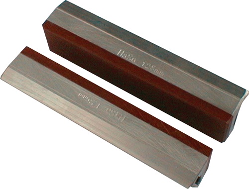 Schraubstockschutzbacke 47/5 F Fiberbelag Aluminium HAARHAUS