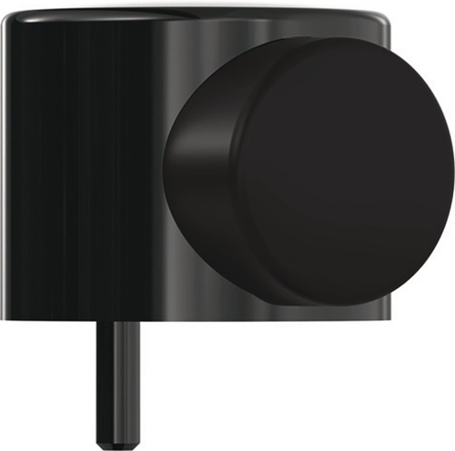Bodentürpuffer 615 90 D.52mm H.42,5mm 90 tiefschwarz Dübelmontage HEWI