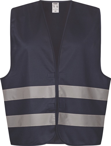 Warnweste SKARDE Gr.univ.marine Brustumfang ca.130cm EN 17353 Typ B3 SAFESTYLE