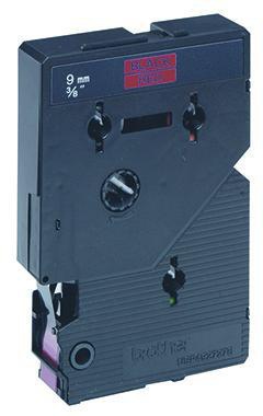 Brother Schriftbandkassette TC491 9mmx7,7m laminiert sw auf rt