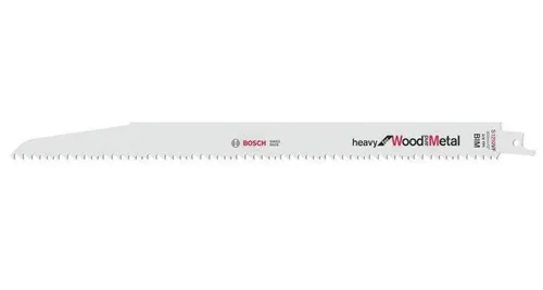 Bosch Säbelsägeblatt S1210VF L.300mm B.22mm TPI 5/8 3,2-5mm varioverzahnt 5er Pk.
