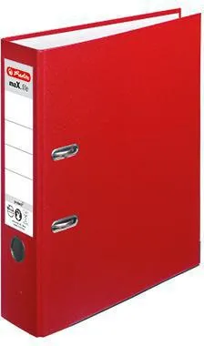 Herlitz Ordner maX.file protect 5480306 DIN A4 80mm PP rot