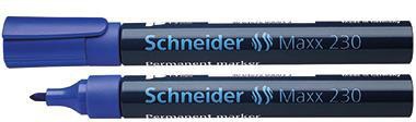 Schneider Permanentmarker Maxx 230 123003 Rundspitze 1-3mm blau