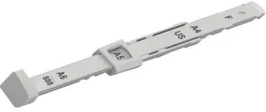 Leitz Anschlagschiene 17290085 grau