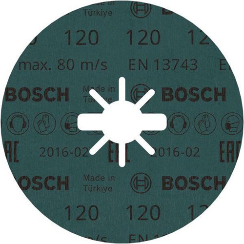 Bosch Fiberschleifscheibe R574 Best for Metal D.125mm Körnung 120 X-LOCK