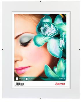 Hama Bilderrahmen Clip-Fix 00061596 29,7x42cm rahmenlos transparent