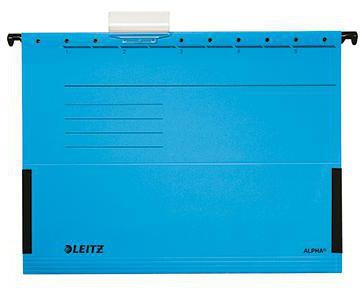 Leitz Hängetasche ALPHA 19860035 A4 Karton blau 25 St./Pack.