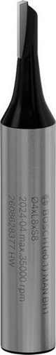 Bosch Nutfräser Standard for Wood Arbeits-L.8mm D.4mm L.51mm Schaft 8mm