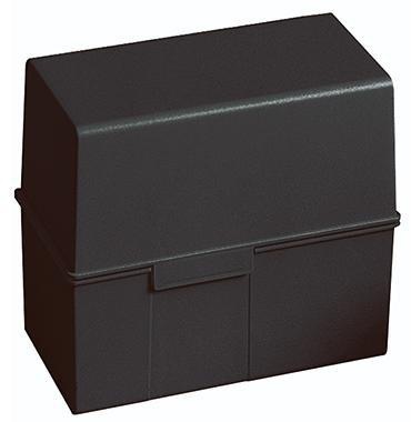 HAN Karteikasten 977-13 DIN A7 quer max. 300Karten PS schwarz