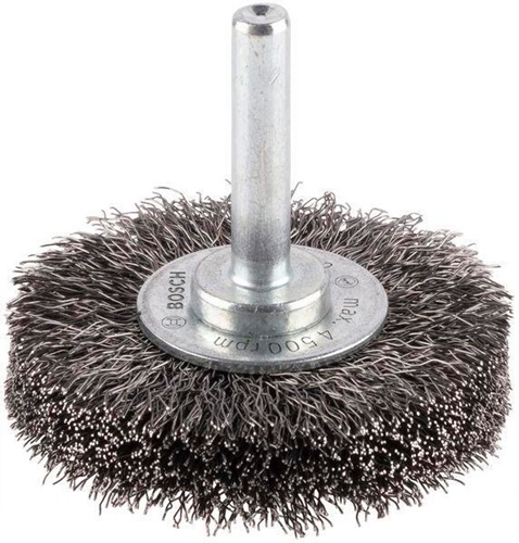 Bosch Scheibenbürste PRO Metal clean D.50mm Draht-St.0,2mm Bürsten-B.15mm Stahl